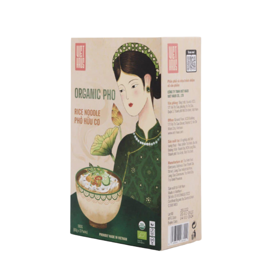 Viet Haus Organic White Rice Noodles (Pho)