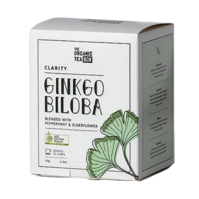 Gingko Biloba Blended with Peppermint & Elderflower - CLARITY